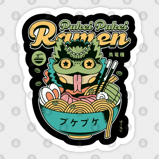 Pukei Pukei Ramen Sticker by Lagelantee